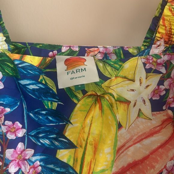 LIKE NEW! FARM Rio Caipirinha Mini Dress, size small. - Picture 4 of 5